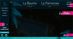 Desktop Screenshot of labaume-lapalmeraie.com