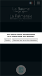 Mobile Screenshot of labaume-lapalmeraie.com